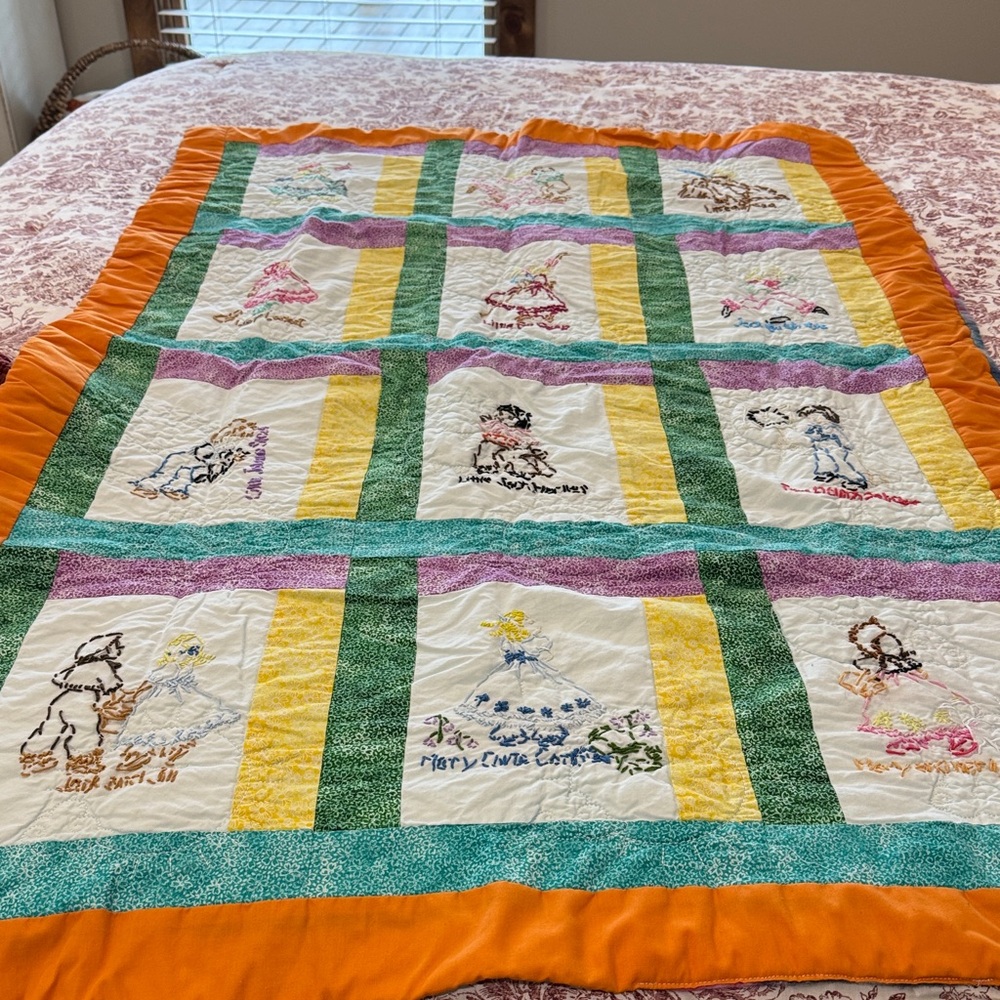 Colorful Patchwork Quilt